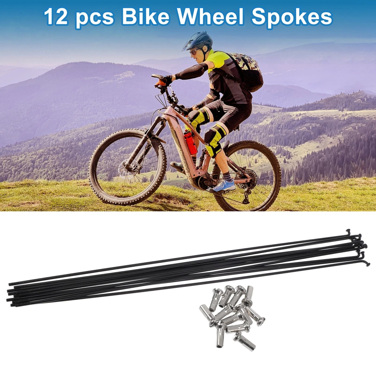 Spokes Nipple 304 Stainless Steel Set for Universal Bicycle (2000–2025)