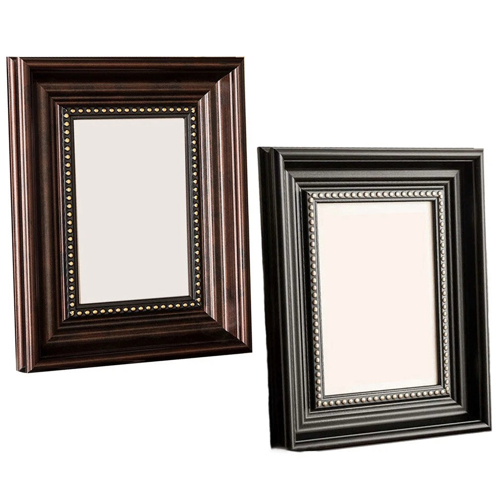 10 Inch Black Vintage Photo Frame for Artistic Display