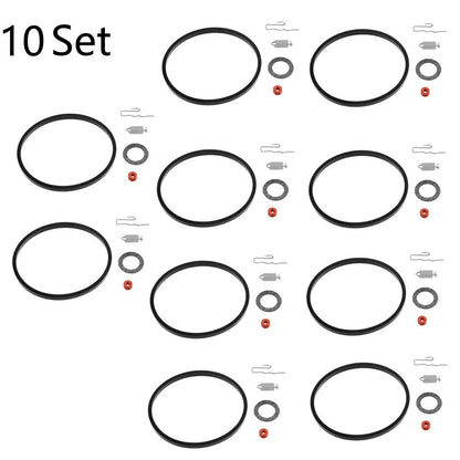 10Set Replacement Carburetor Needle Seat Kit For Tecumseh 631021 631021A 621021B