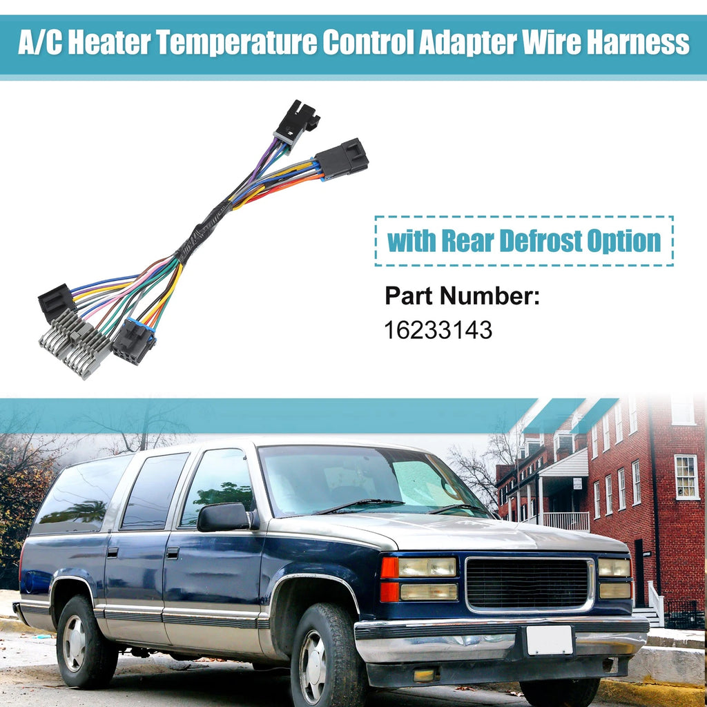 Temperature Control Adapter Wire Harness for Chevy Silverado (2014–2018)