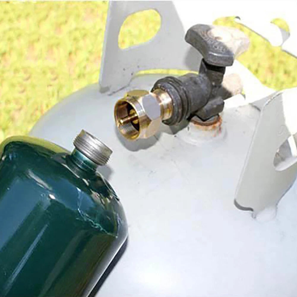 1X Propane Adapter Refill for 1 Pound Cylinders from 20lb LP Gas Tank