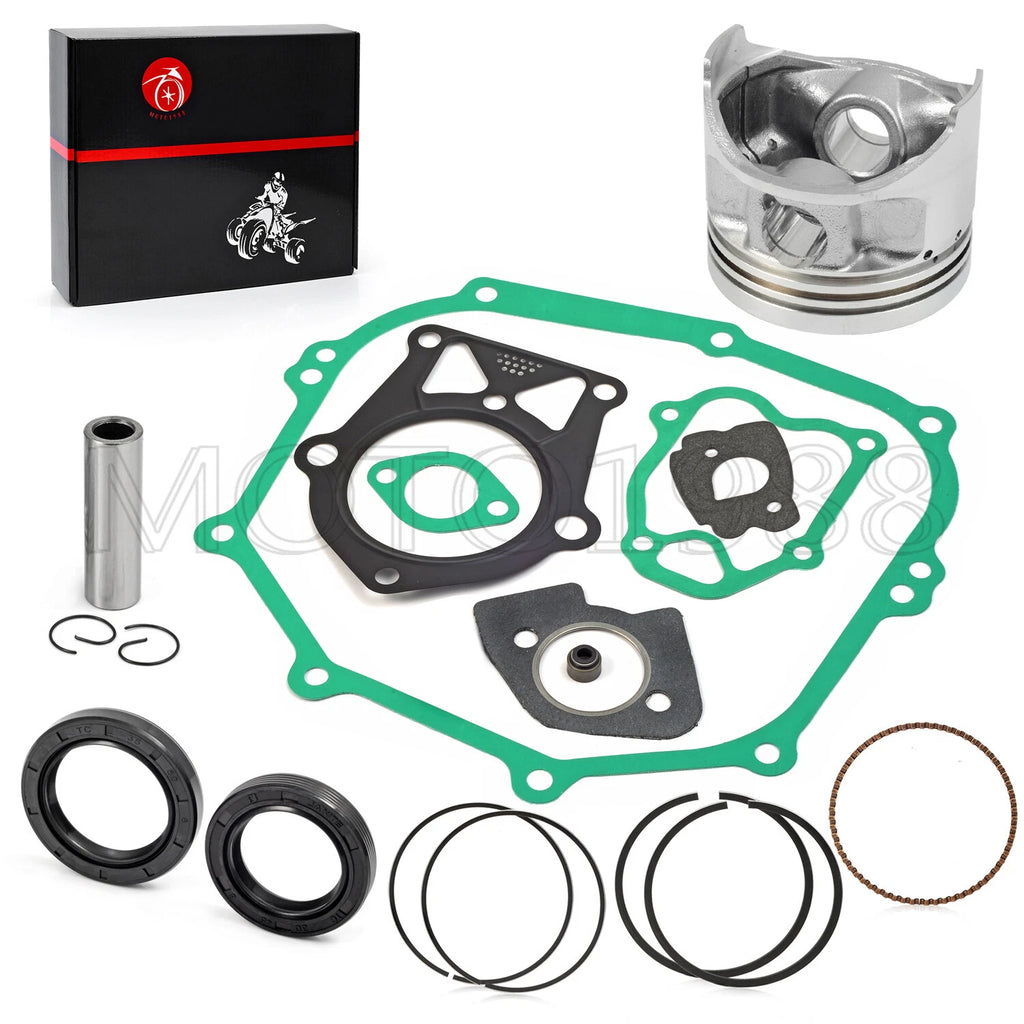 Piston Gasket Valve Rebuild Kit STD for Yamaha Golf Cart G2 G5 G8 G9 (1989–1996)