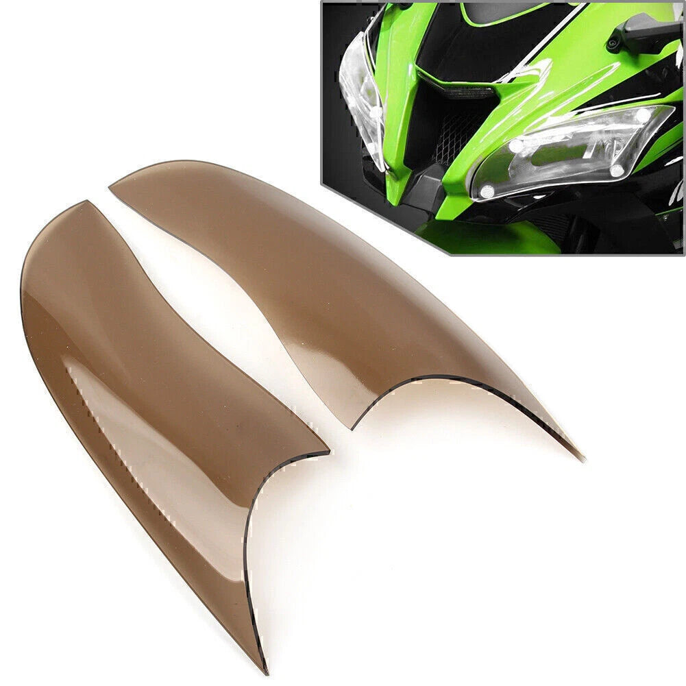 Smoke Front Headlight Guard for Kawasaki ZX-10R (2006–2018)
