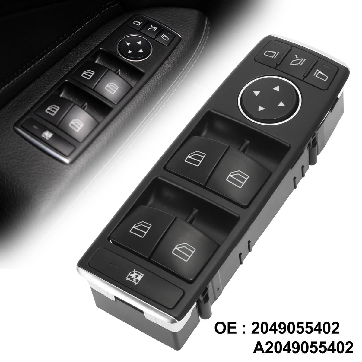 Driver Side Power Window Switch Replacement for Mercedes-Benz CL63 AMG (2010)
