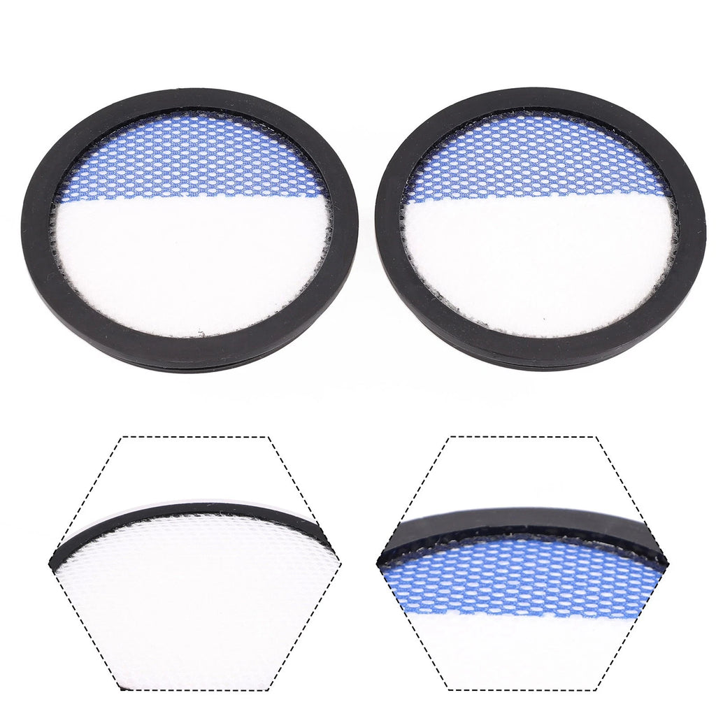 2 Pcs Pre Motor Filter for Grundig VCP 5030 (2010–2015)