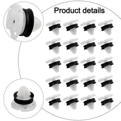 for Easy Mounting Car Door Interior Panel Trim Clips for Renault Set of 20