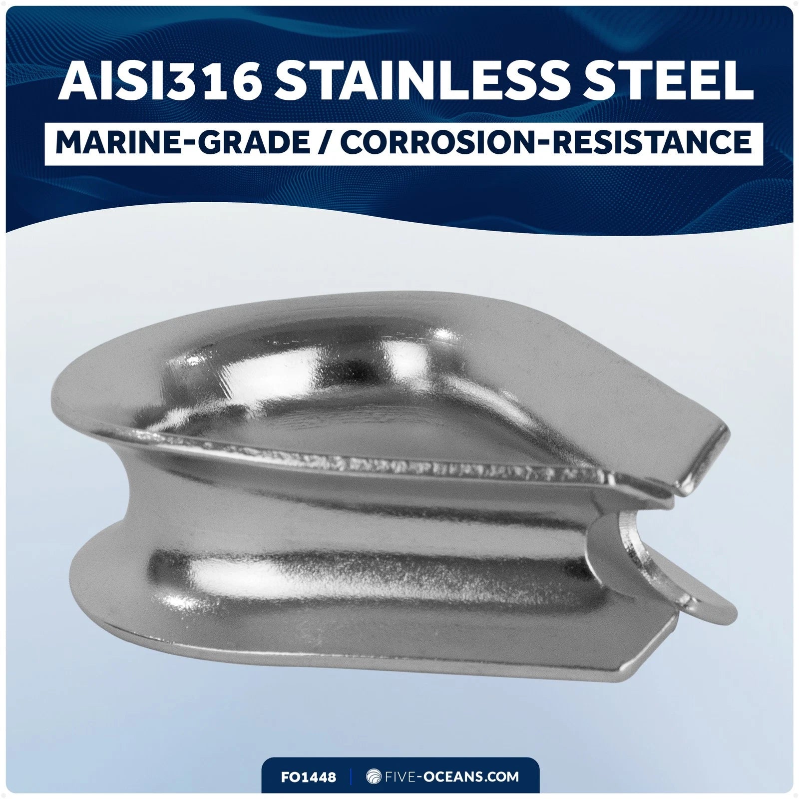 Stainless Steel Thimble for 3/8" Wire Rope Cable (FO1448)