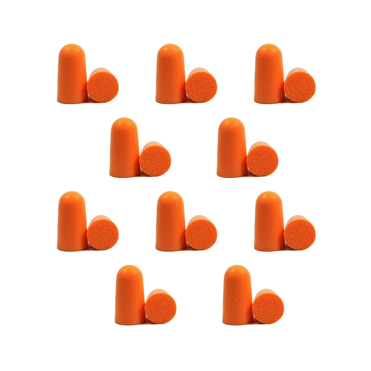 10 Pair Foam Earplugs Noise Reducer Disposable Ear Plugs