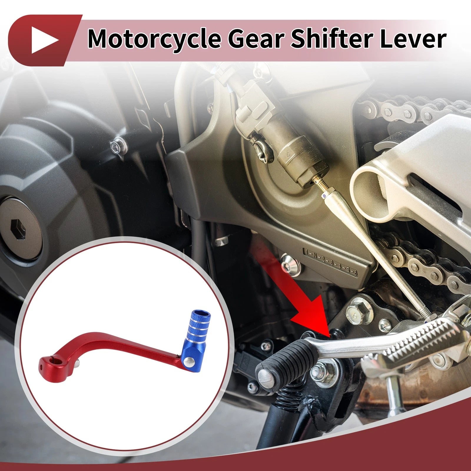 Folding Gear Shifter Lever Replacement for Honda CRF110F (2013–2018)