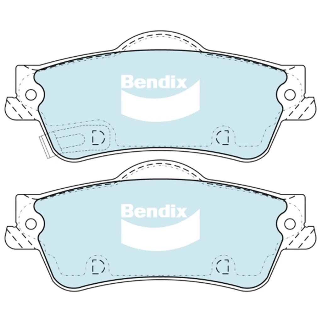 Rear Disc Brake Pad Set for Holden Commodore VF V6 V8 (2013–2017)
