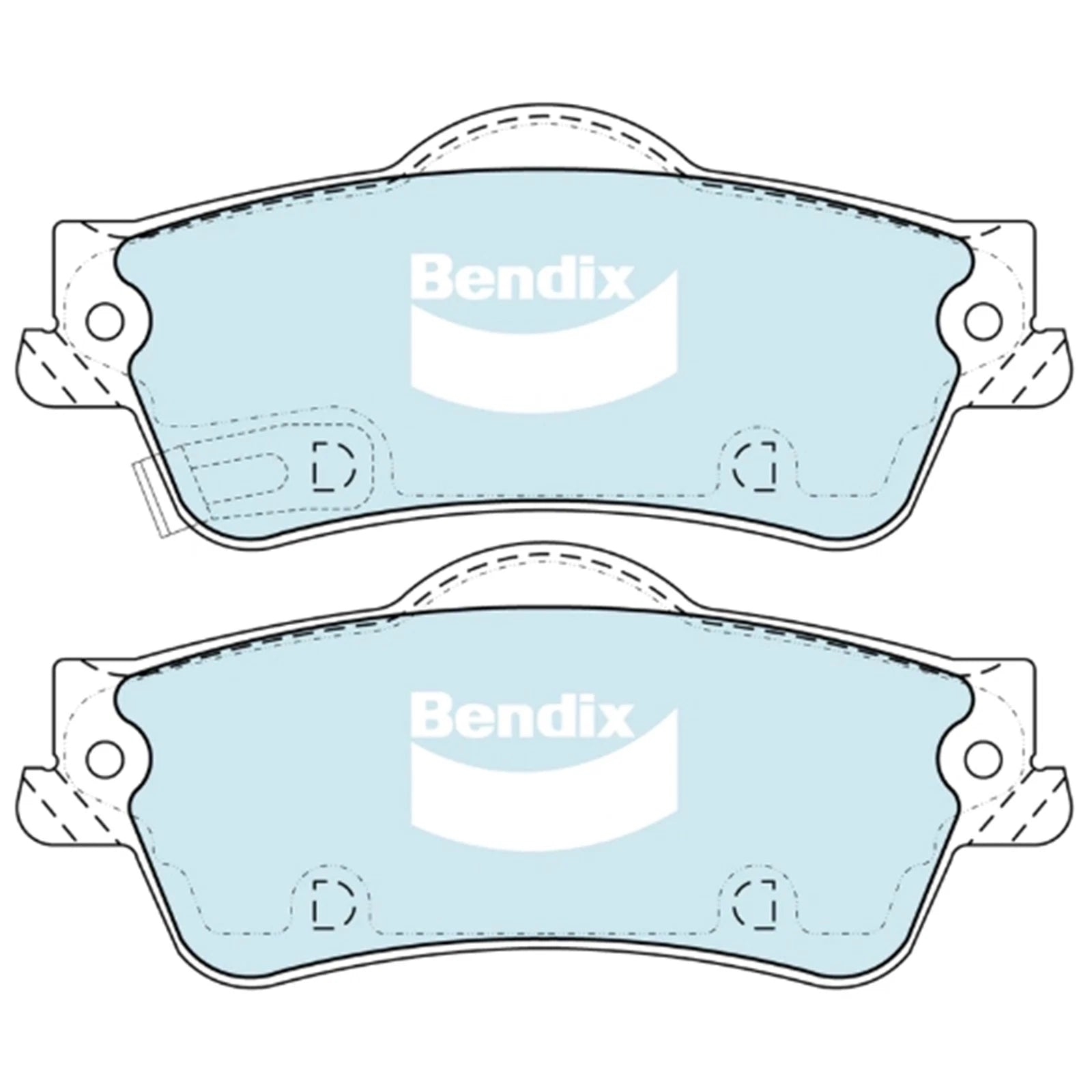 Rear Disc Brake Pad Set for Holden Commodore VF V6 V8 (2013–2017)