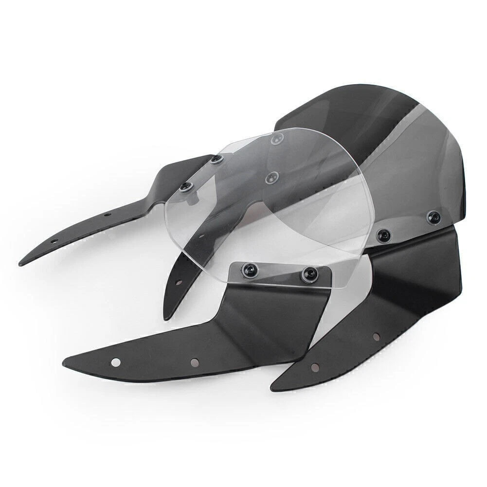 White Front Windshield for Kawasaki Z 800 (2013–2016)