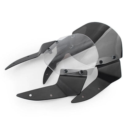 White Front Windshield for Kawasaki Z 800 (2013–2016)