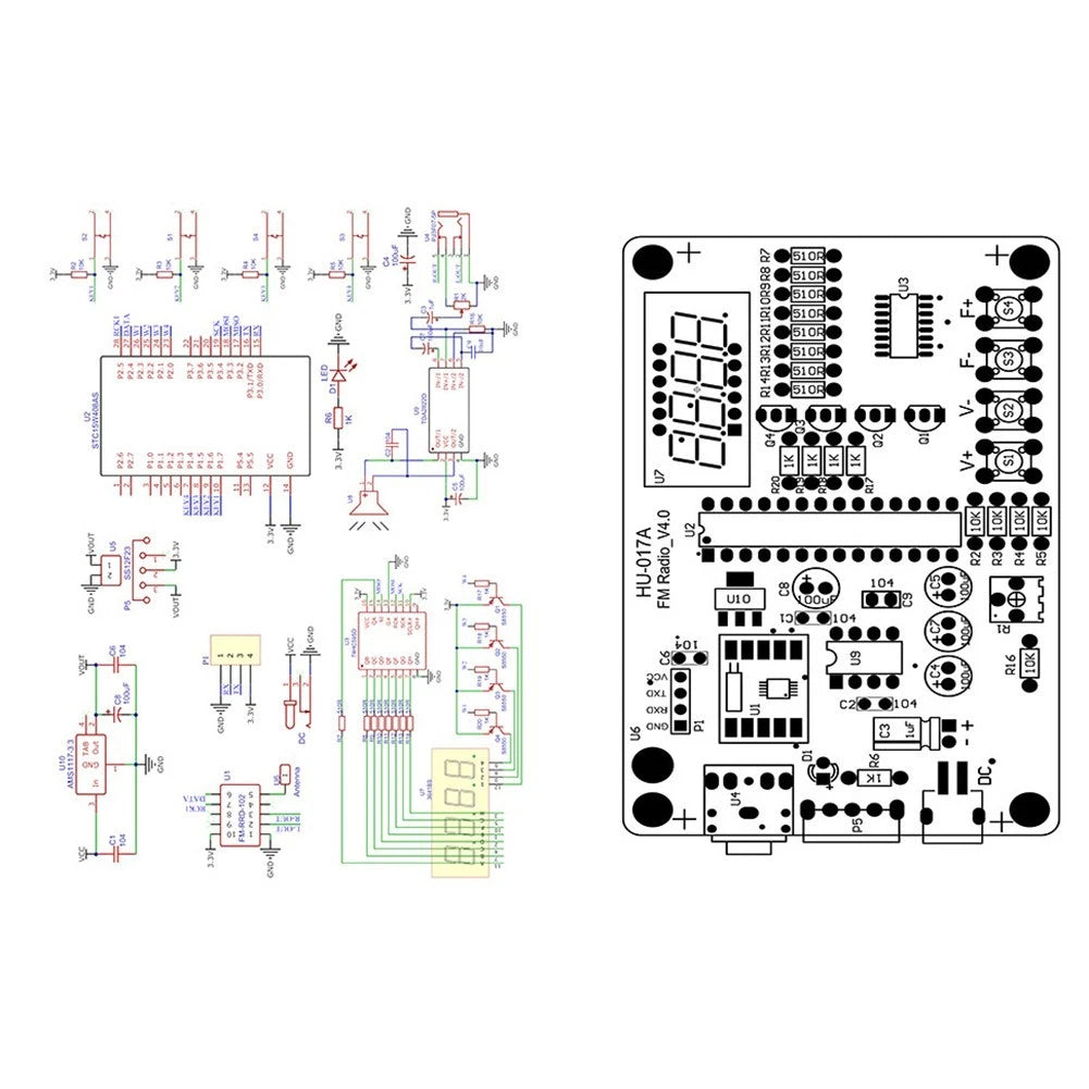 Bass Enhancement DIY Circuit Kit for FM Radio Receiver Module