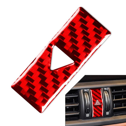 Double Flash Warning Light Panel Cover Trim for Alfa Romeo Giulia (2017–2021)