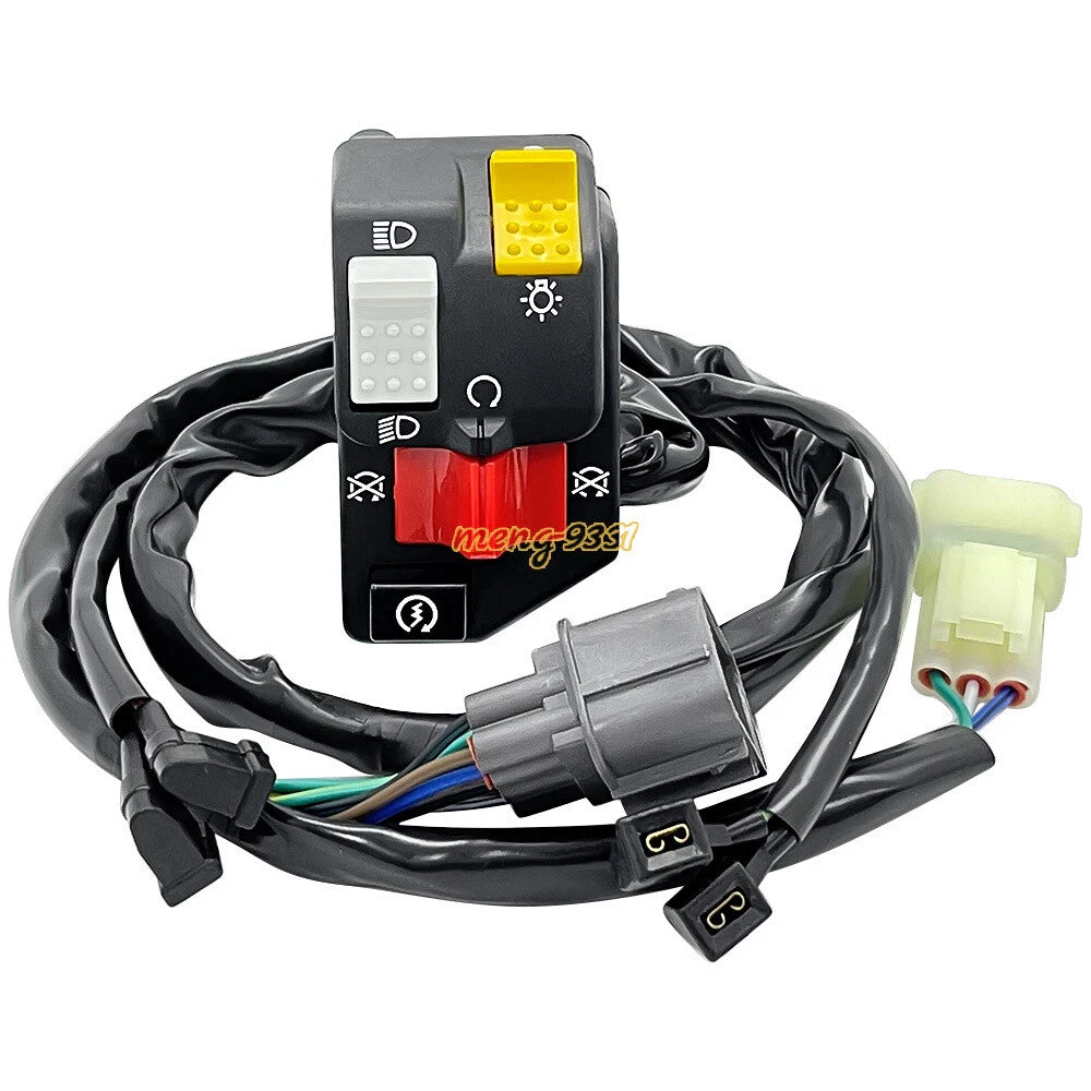 Handlebar Switch Start Kill Headlight for Honda Rancher 420 TRX420TM (2014–2021)