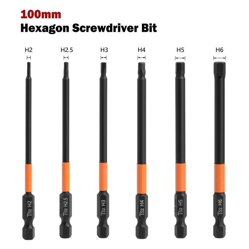 Electric Bit Screwdriver for (Hex, Alloy Steel)
