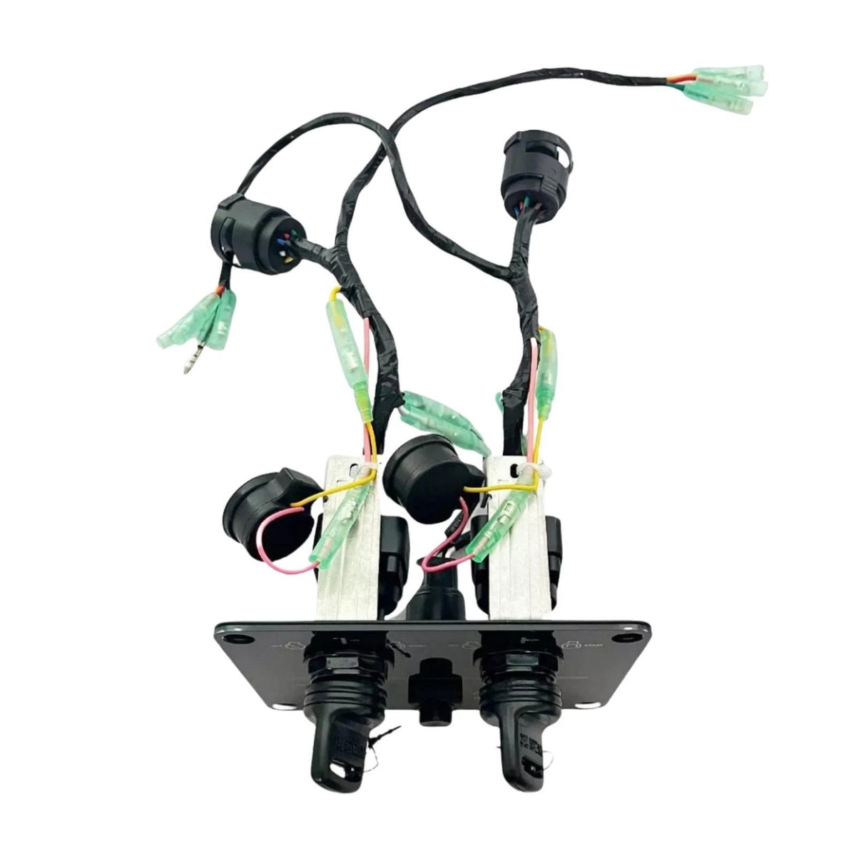 Dual Engine Key Switch Panel Assembly for Yamaha (Repl 6K1-82570-08-00)