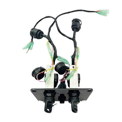 Dual Engine Key Switch Panel Assembly for Yamaha (Repl 6K1-82570-08-00)