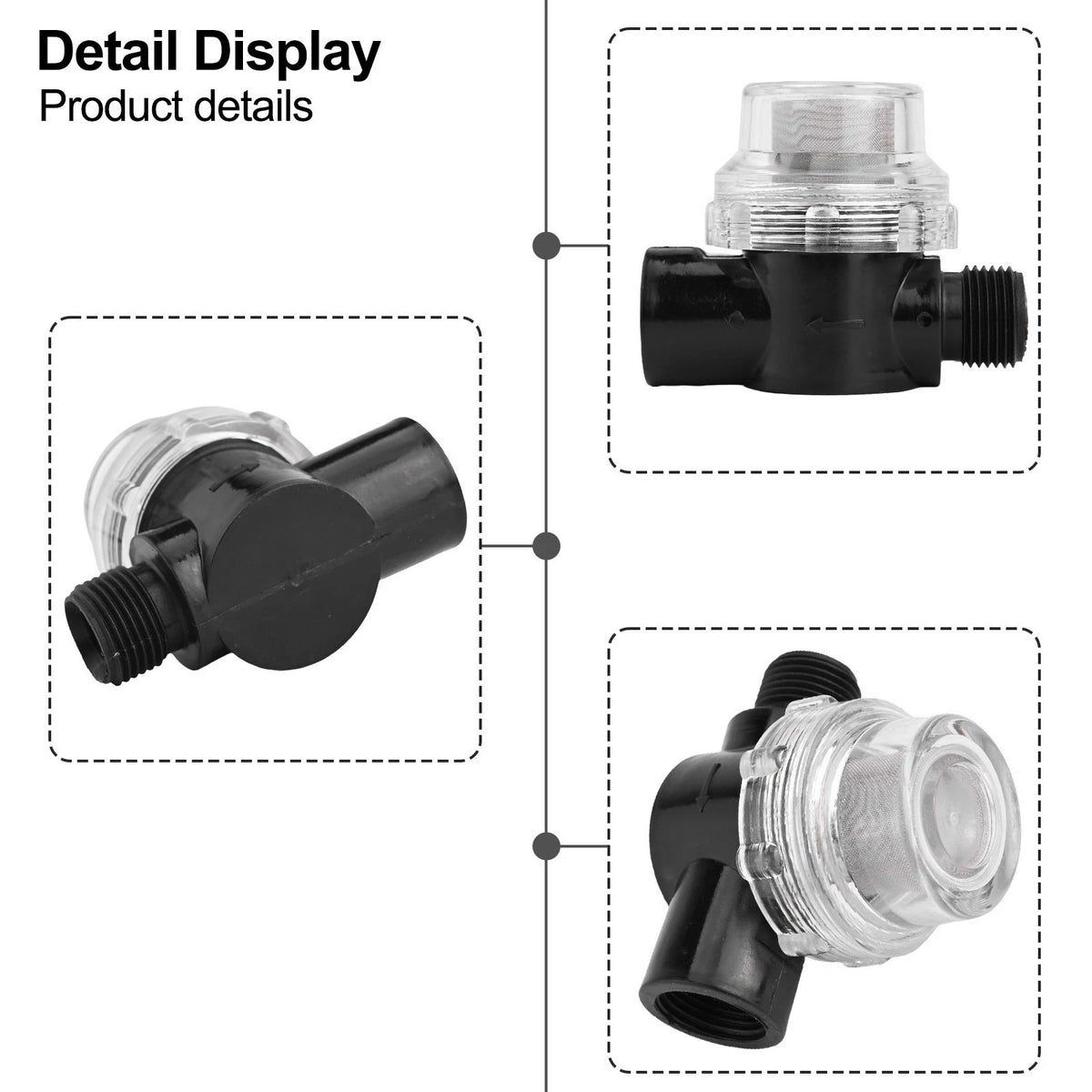 Water Pump Filter for RV Trailer