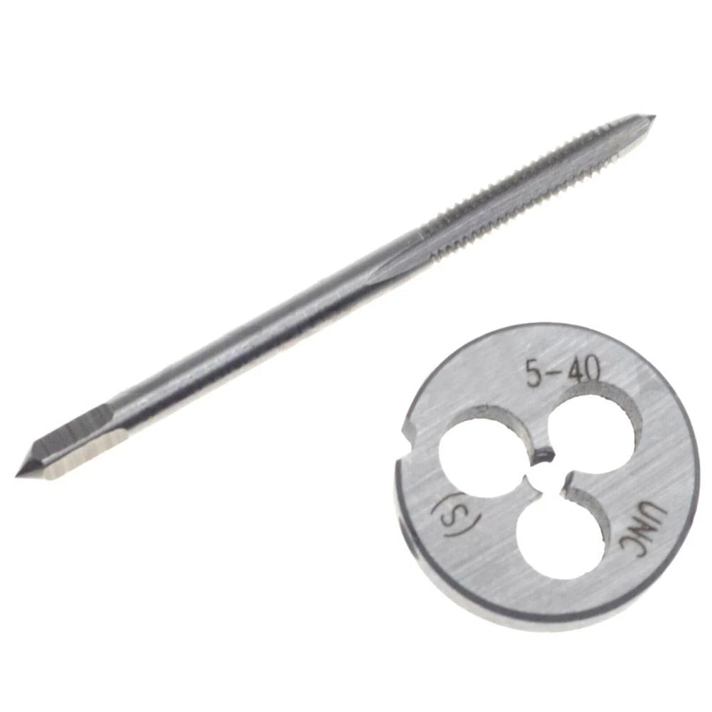 HSS 5-40 UNC Right Hand Thread Tap and Die Set for Cutting Tools