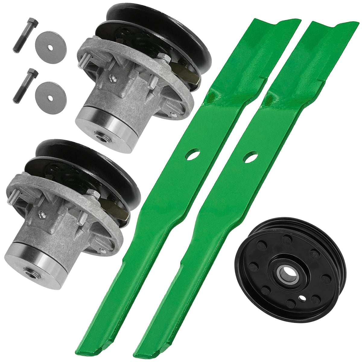 Deck Spindle with Blade and Pulley for John Deere (2005–2015)