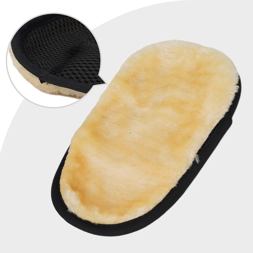 Microfiber Wool Cleaning Gloves for Motorcycle (1pc)