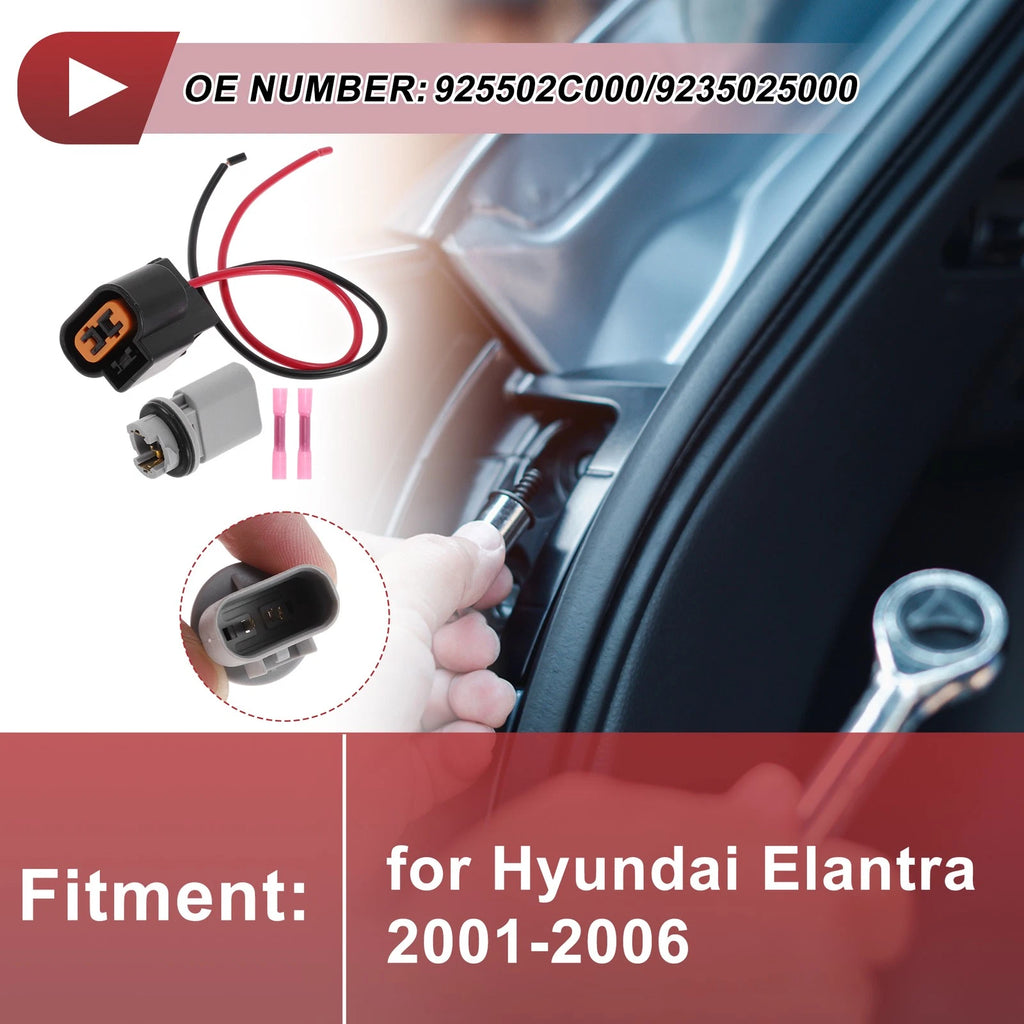 Turn Signal Light Socket Wiring Replacement for Hyundai Elantra (2011–2016)