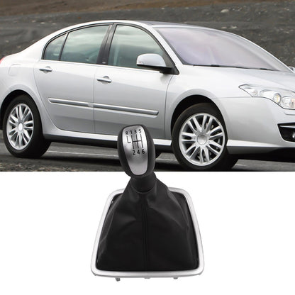 Leather Shift Knob Cover for Renault Laguna 3 (2007–2015)