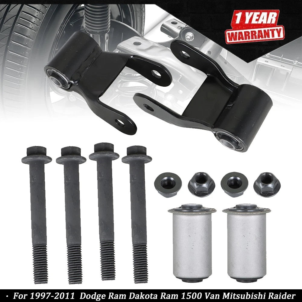 Rear Leaf Spring Shackle Kit 2Pcs for Dodge Ram (1997–2011)