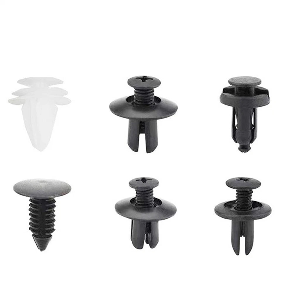 100 Pcs Nylon Bumper Rivet Set for Cars