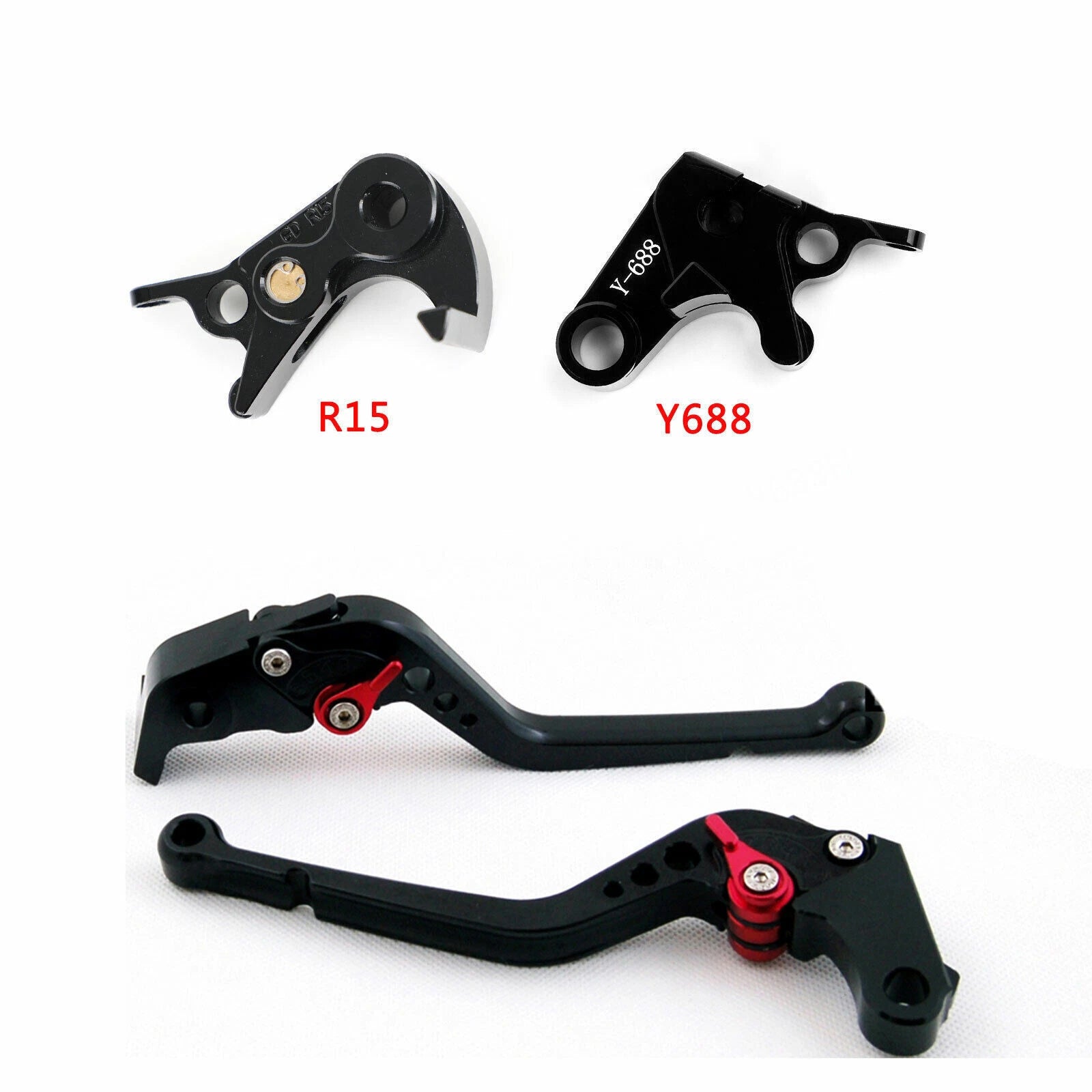 Clutch Brake Lever for Yamaha YZF R1/R1M/R1S (2015–2021), YZF R6 (2017–2020)