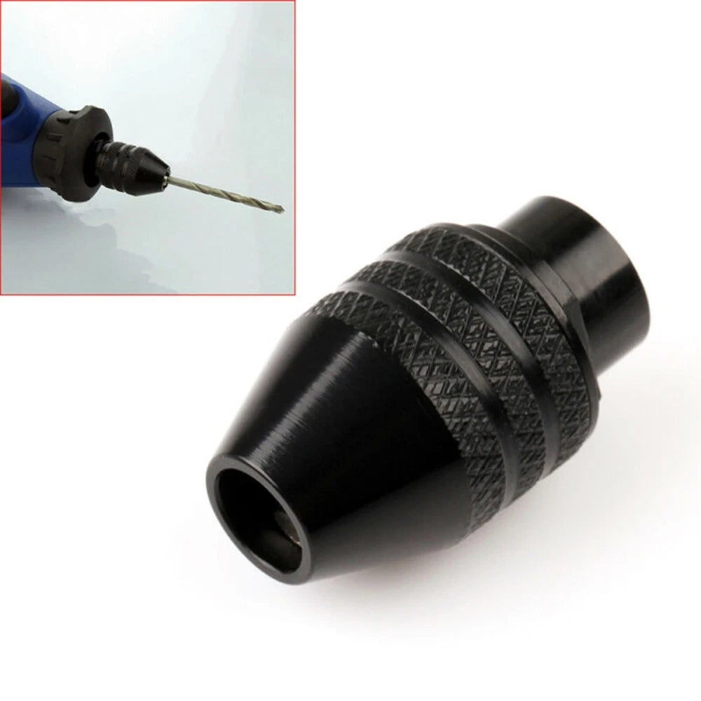 1X Keyless Quick Change Multi Drill Bit Chuck for Rotary Tools