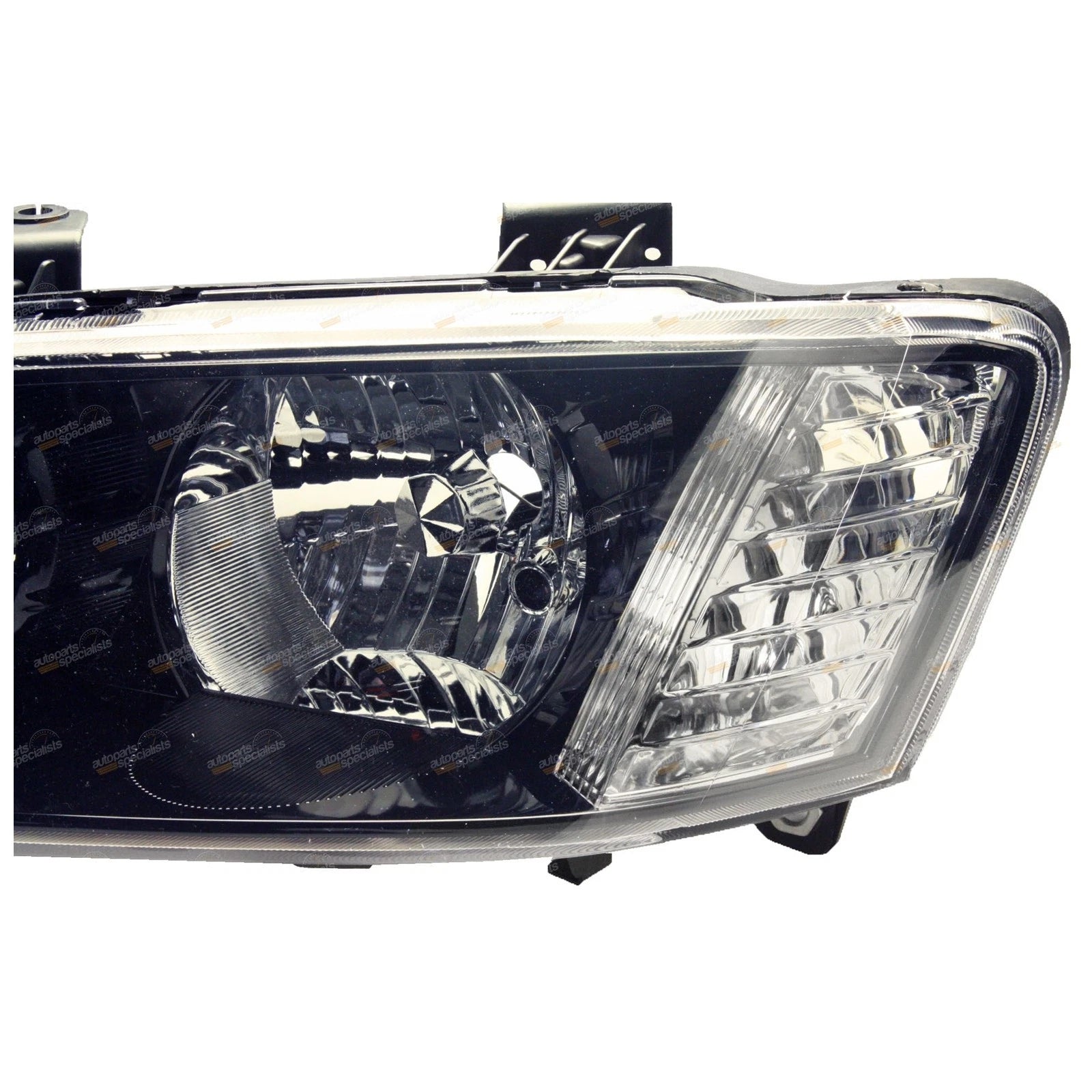 LH Black Headlight for Holden Commodore VE Series II (2010–2013)