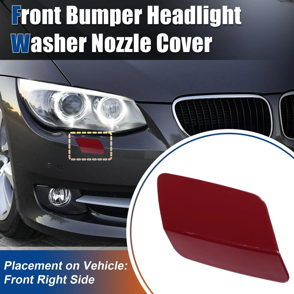 Front Right Bumper Washer Nozzle Cover Replacement for BMW E92 (2011–2013)