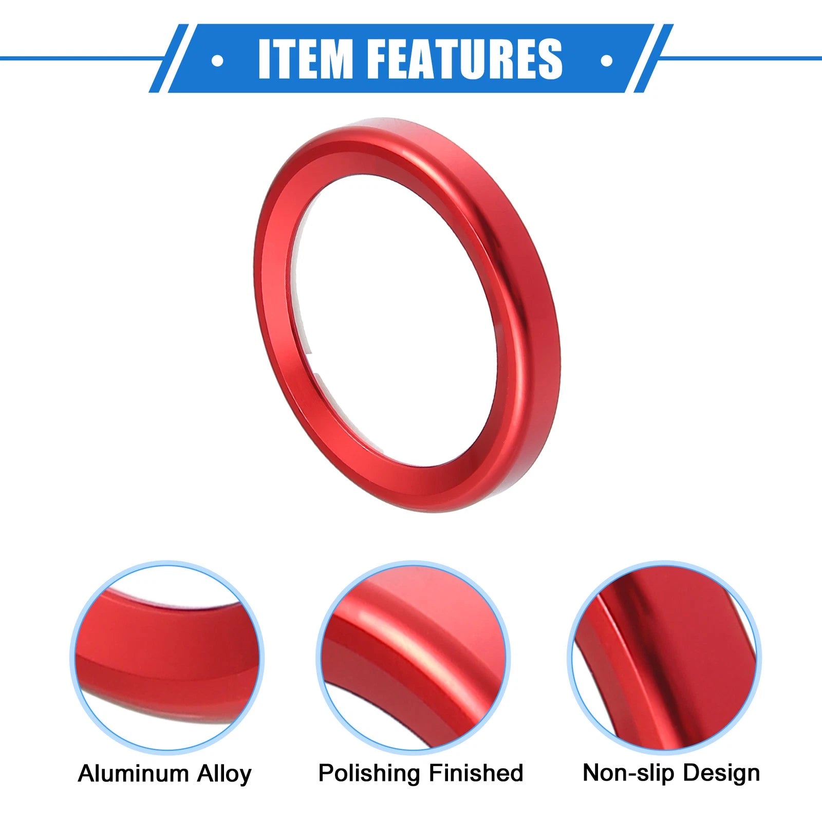 Push Button Cover for Ford Maverick (2022–2023) Red