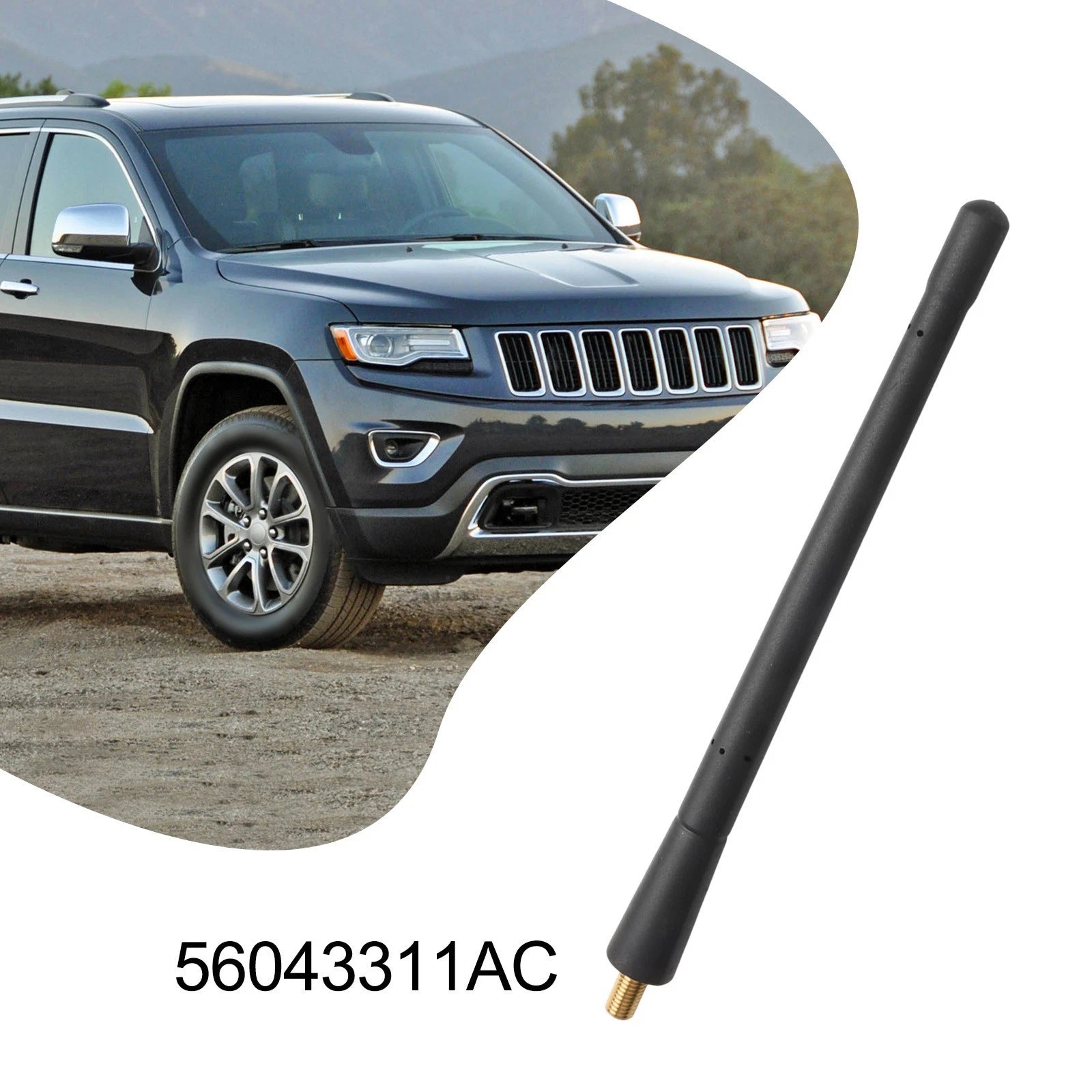 Antenna Pole for Jeep Grand Cherokee (2001–2016)