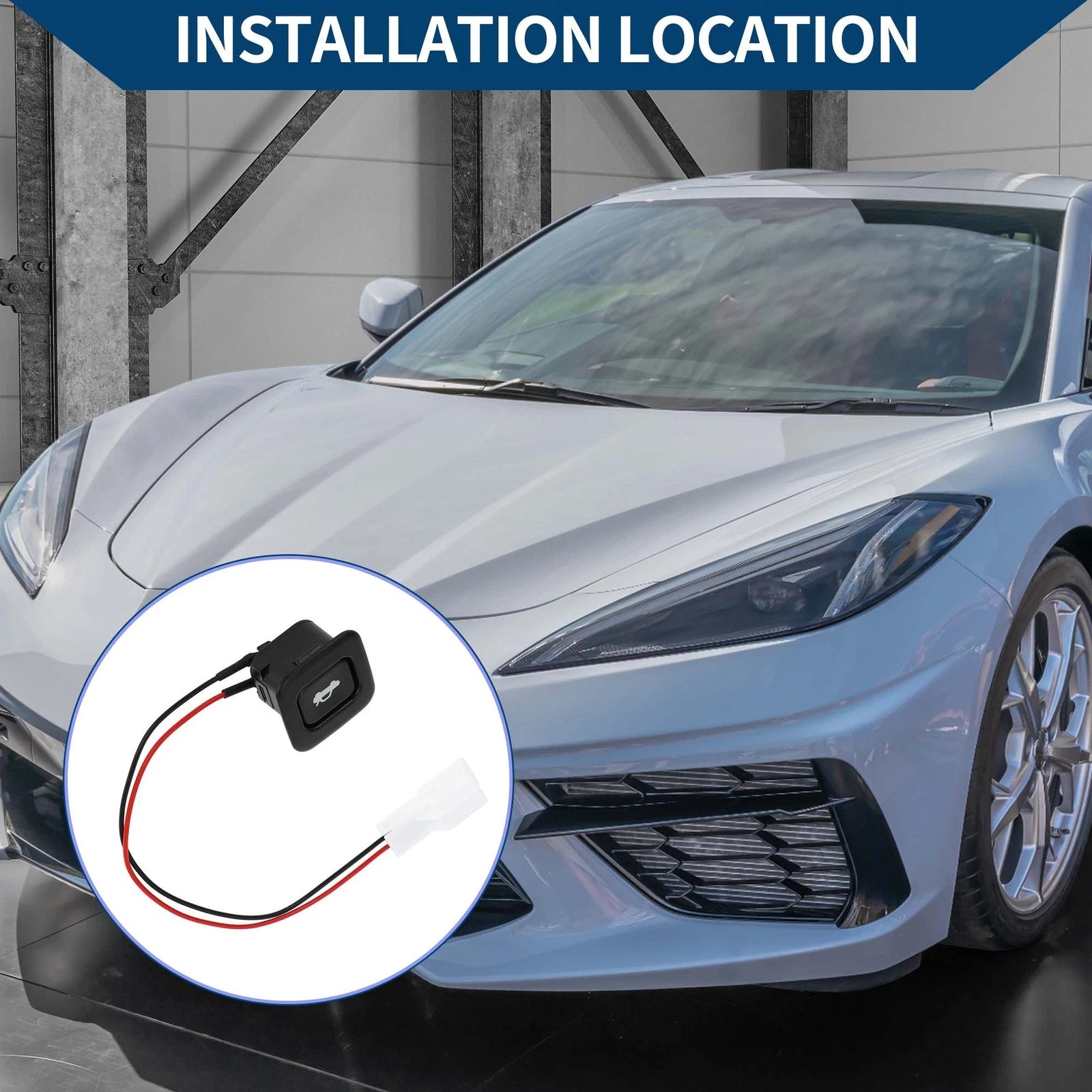 Trunk Lid Lock Release Push Switch Replacement for Hyundai Elantra (2012–2018)