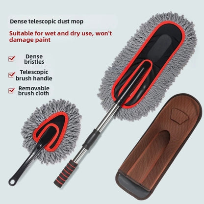 2-Pack Microfiber Telescopic Duster for Cars and Homes
