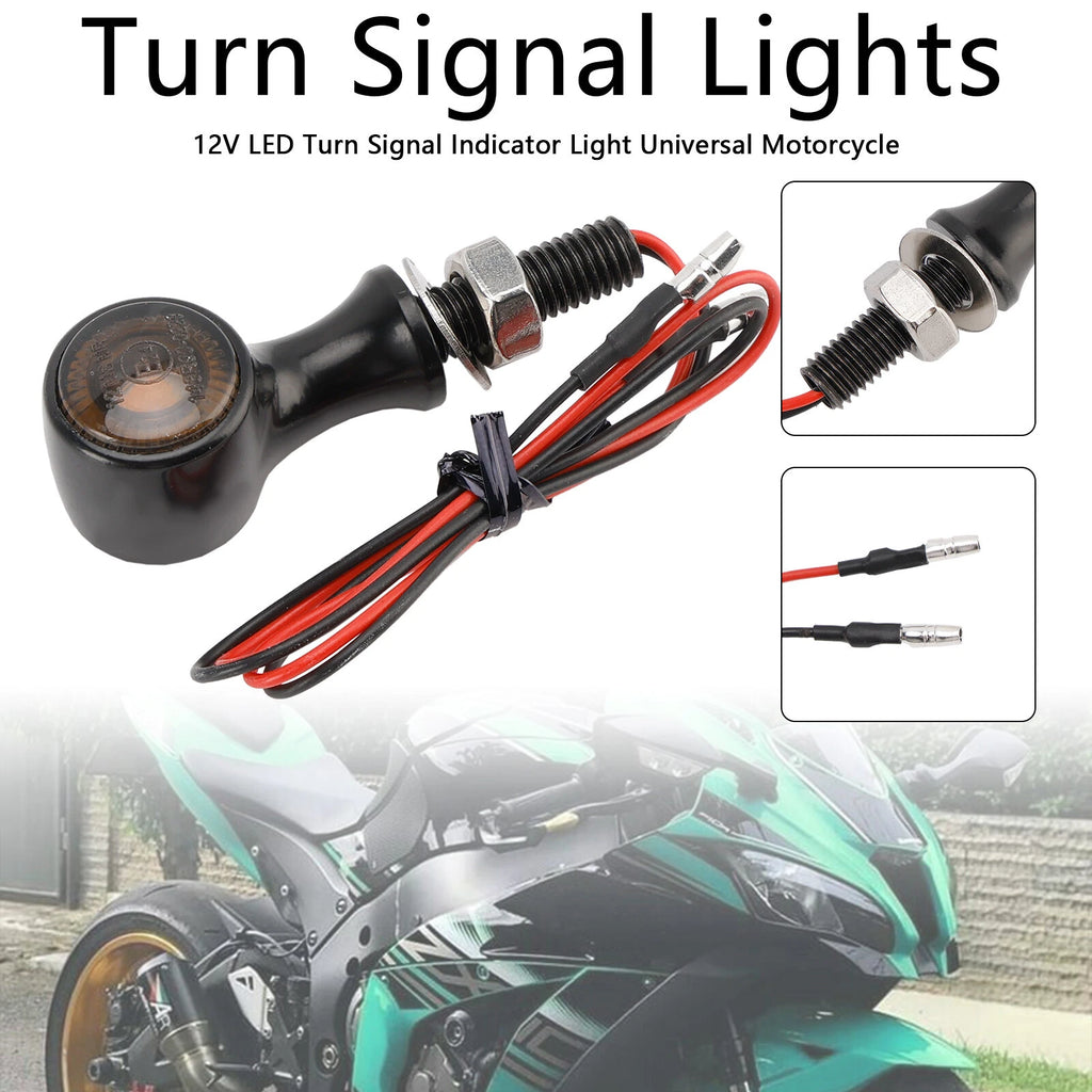 12V LED Turn Signal Indicator Light for Suzuki Motorcycle (Universal)