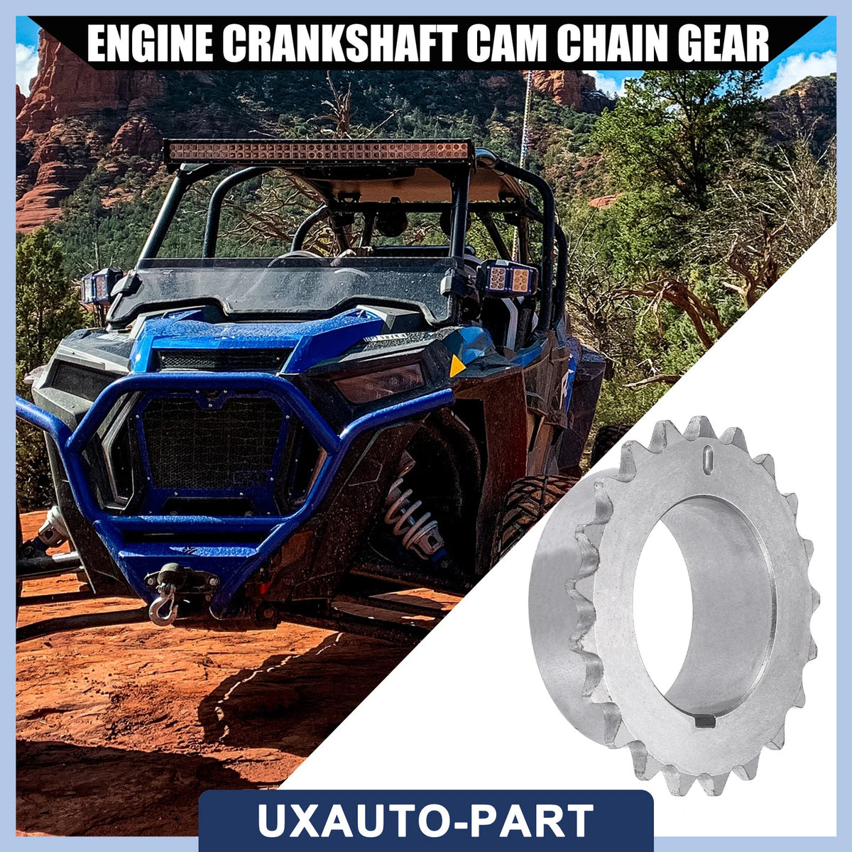 Crankshaft Cam Chain Gear for Polaris 500 (1997–2023)