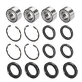 4X Wheel Bearing w/Circlip for Kawasaki Bayou Prairie 300 400 (1990–2004)