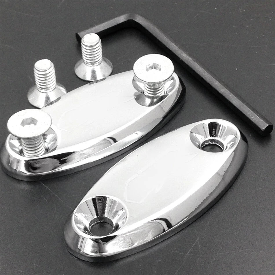 Mirror Block Off Base Plates for Honda CBR 600 F4/F4i/900RR/929/954/1000RR