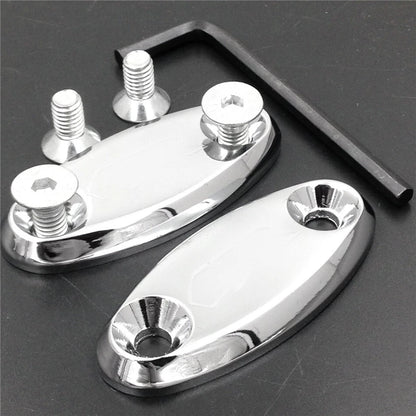 Mirror Block Off Base Plates for Honda CBR 600 F4/F4i/900RR/929/954/1000RR