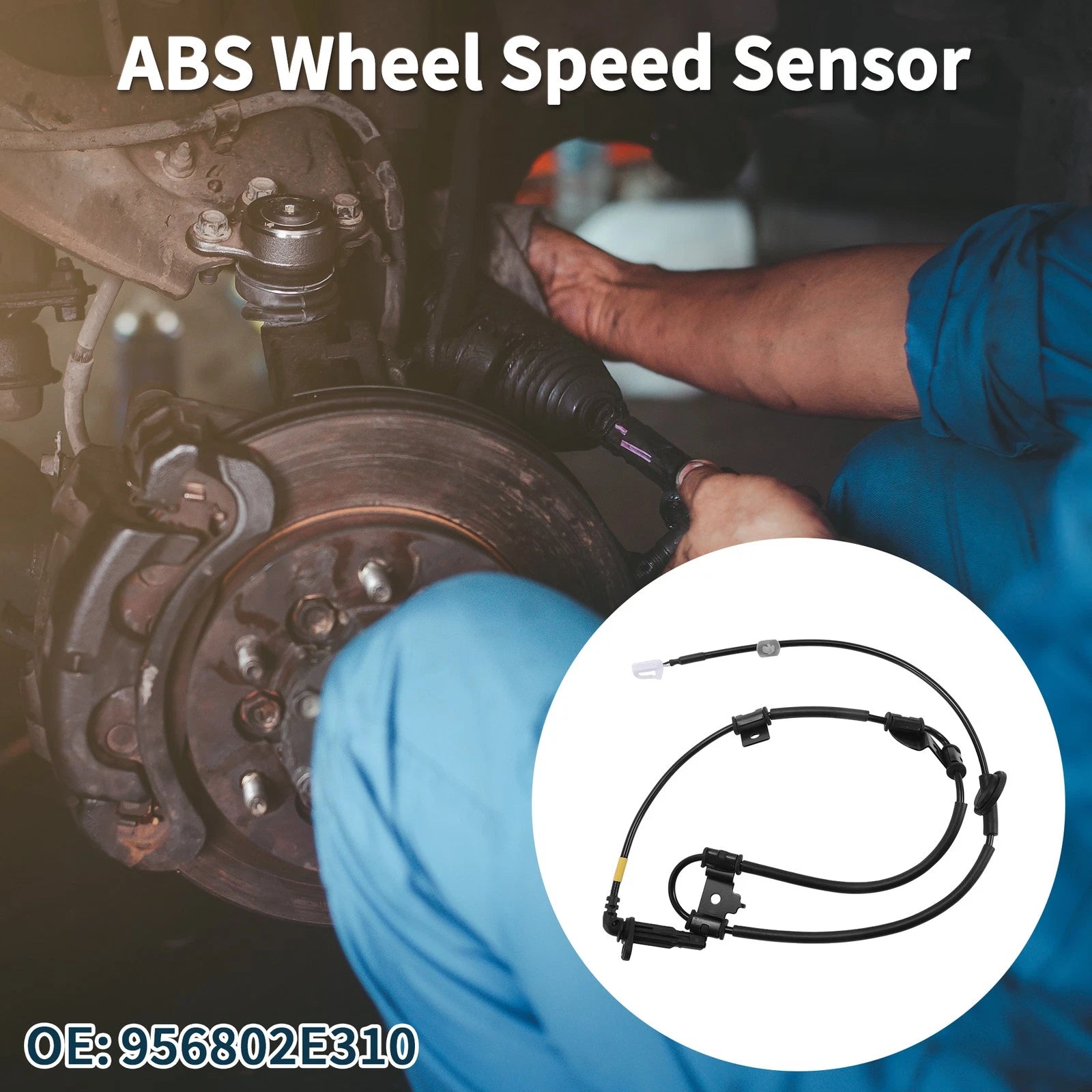 ABS Wheel Speed Sensor Front for Hyundai Tucson (2005–2009)