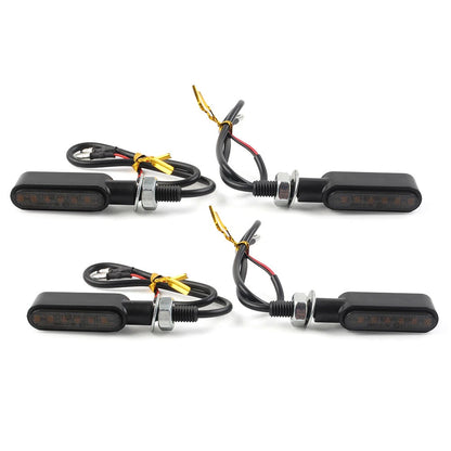LED Mini Turn Signal Amber Light for Cafe Racer Bobber