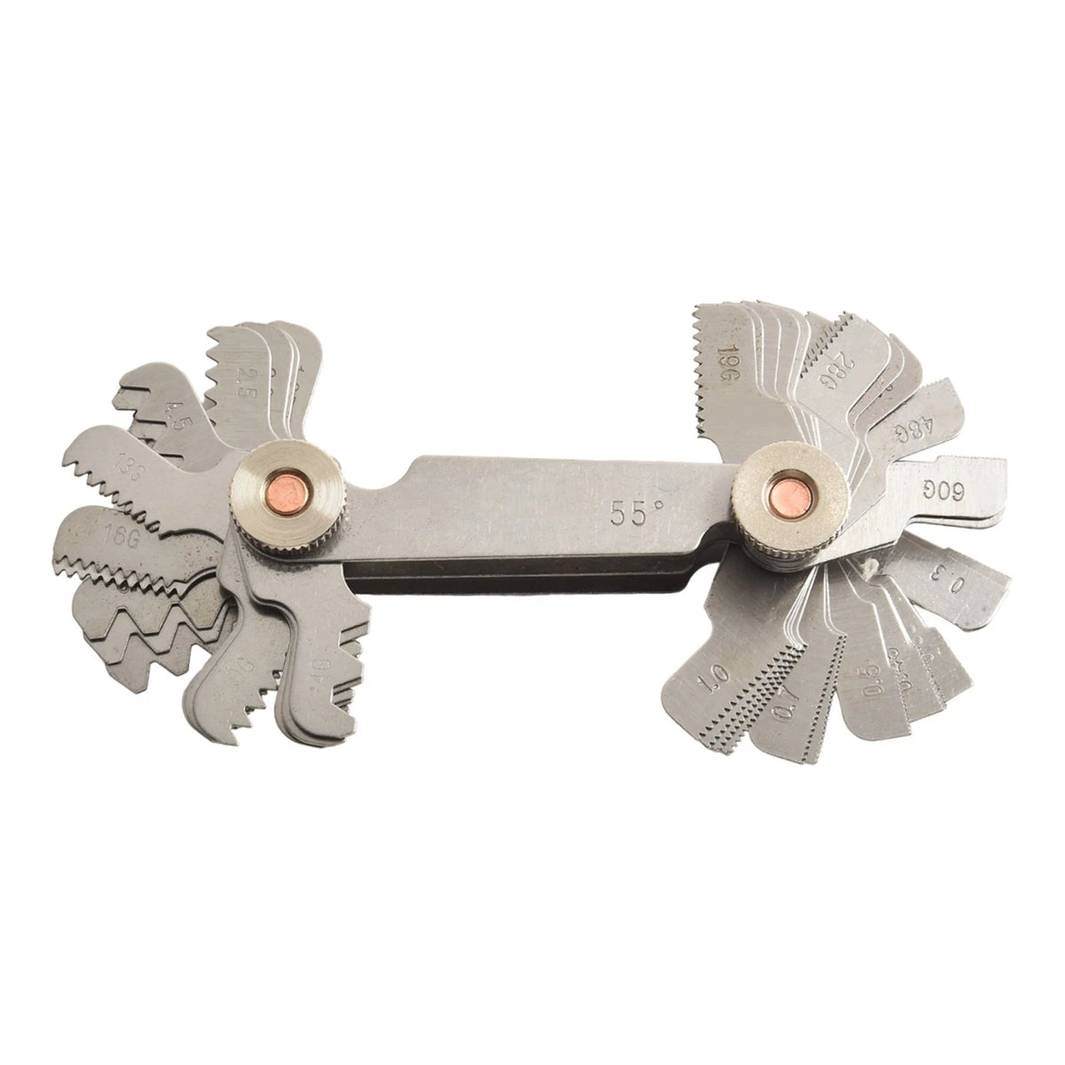 Stainless Steel Thread Gauge for Mechanics (52 Sheets)