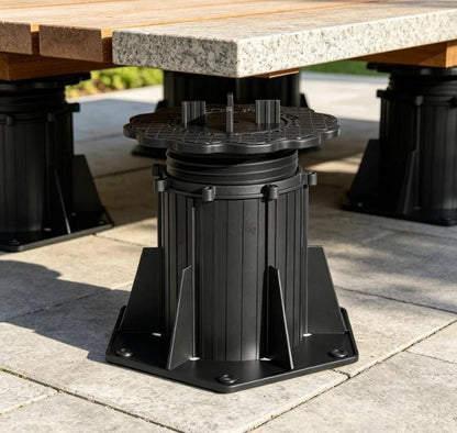4 Pack Adjustable Support Bracket for Dry Fountain Stone Base