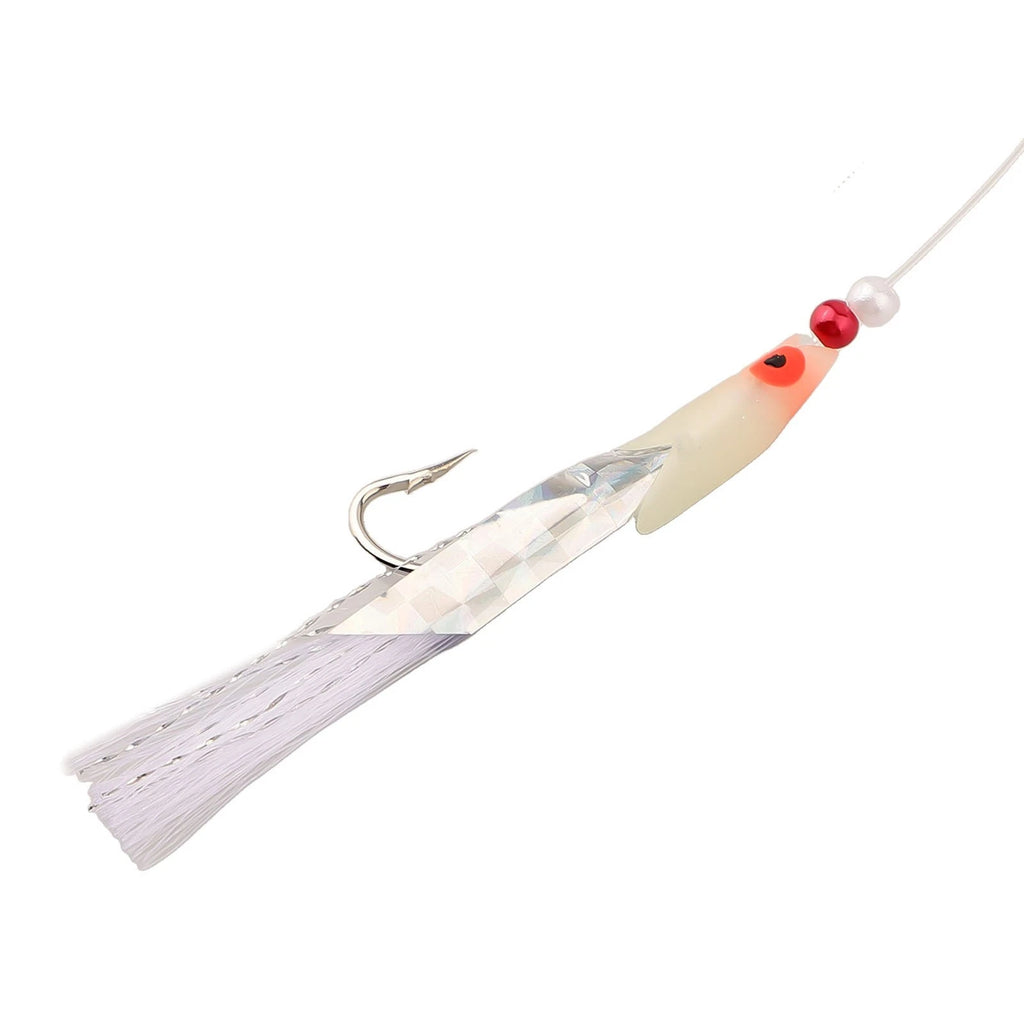Fishing Jigs 3/0# with 0.5mm/80mm Supporting String