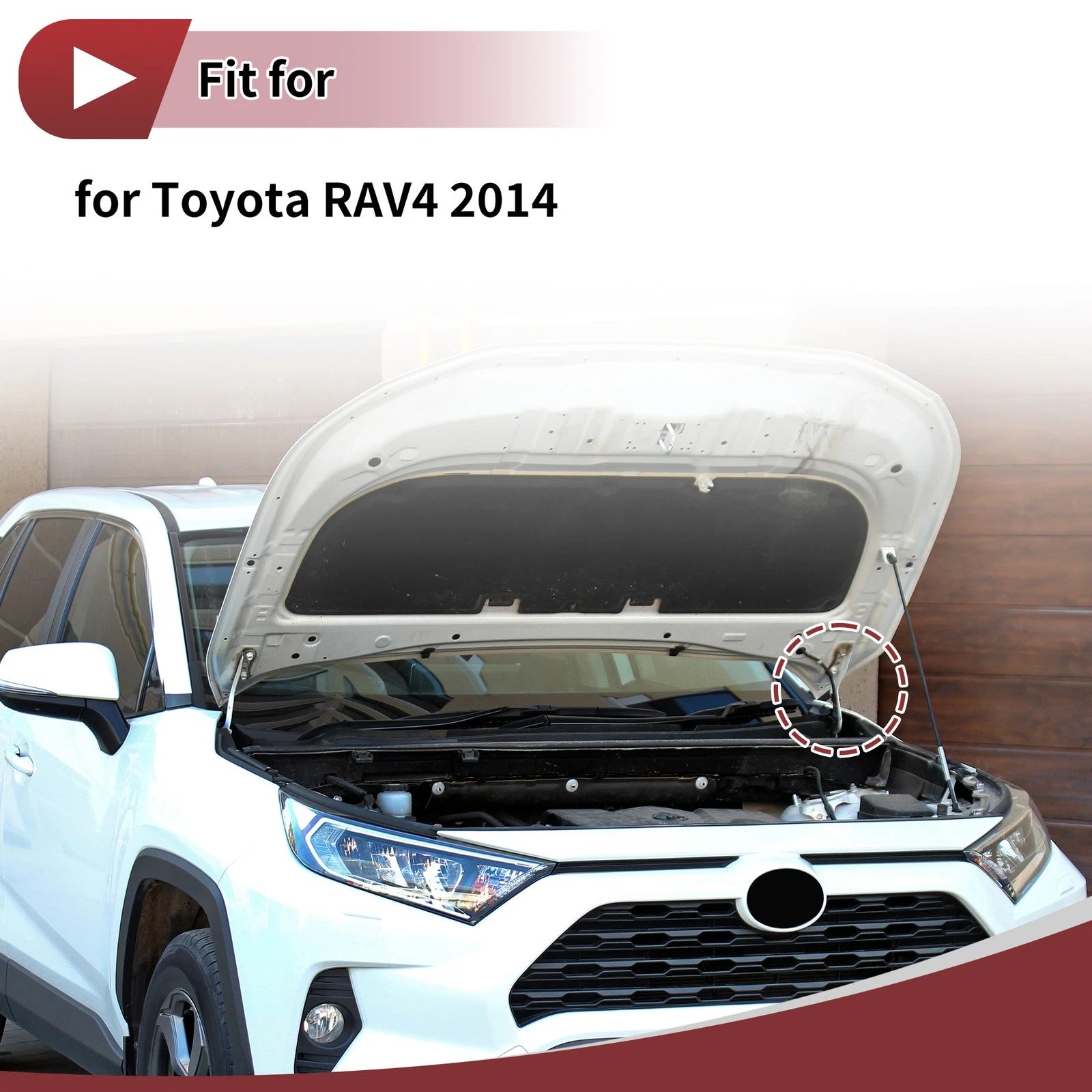 Hood Hinge for Toyota RAV4 (2014) Left Side
